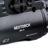 Nextorch WL13 USB-C Rechargeable LED Weapon Light - OSRAM P9 - 1300 Lumens - Uses 2 x CR123A