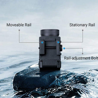 Nextorch WL14 USB-C Rechargeable LED Weapon Light - OSRAM P9 - 500 Lumens - Uses Built-in 250mAh Li-ion Battery Pack