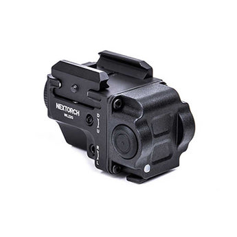 Nextorch WL22 USB-C Rechargeable LED Weapon Light - 650 Lumens - Osram P9 - Includes Built-In Li-ion Battery Pack - With Choice of Red or Green Laser