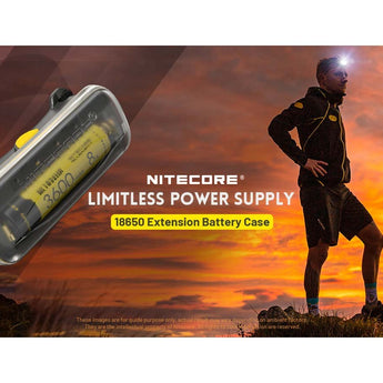 Nitecore 18650 Extension Battery Case Charger and Power Suppy