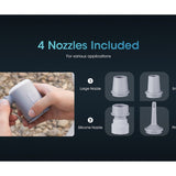 Nitecore AP10 USB-C Rechargeable Ultra Compact Electric Air Pump - Uses Built-in 3600mAh Li-ion Battery Pack