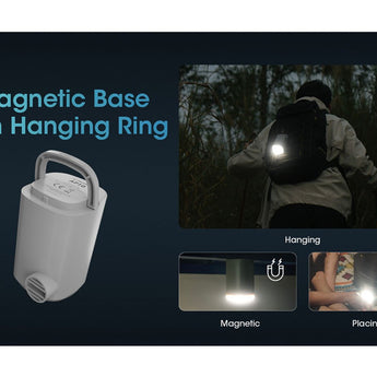 Nitecore AP10 USB-C Rechargeable Ultra Compact Electric Air Pump - Uses Built-in 3600mAh Li-ion Battery Pack