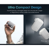 Nitecore AP10 USB-C Rechargeable Ultra Compact Electric Air Pump - Uses Built-in 3600mAh Li-ion Battery Pack