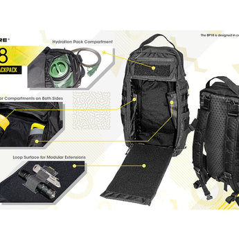 Nitecore BP18 Commuter Backpack - 18L - Black