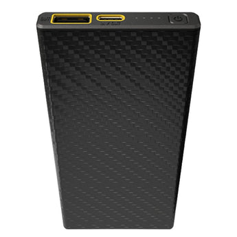 Nitecore Carbo 10000 Carbon Fiber Li-ion Powerbank - 10000mAh - Includes 1 x USB-C Charging Cable