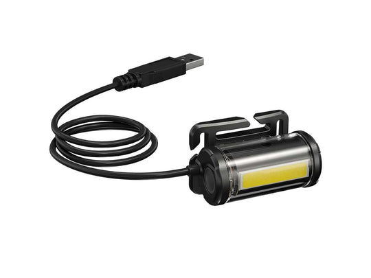 Nitecore CU10 Backpack Light - High CRI COB LED - 220 Lumens - CRI>90 - Uses External USB-A Power Sources