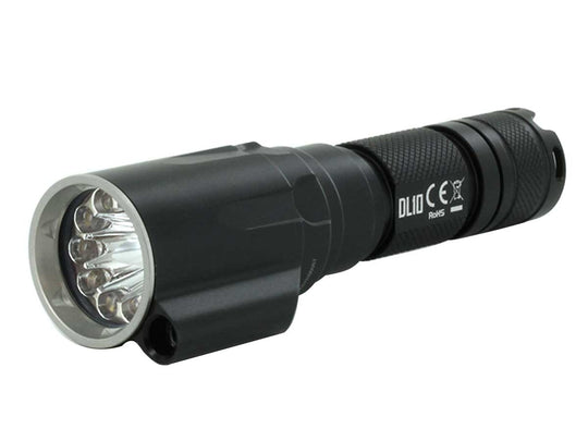 Nitecore DL10 LED Dive Light - CREE XP-L HI V3 - 1000 Lumens - Uses 1 x 18650 or 2 x CR123A
