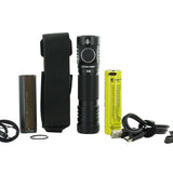 Nitecore E4K Compact EDC Flashlight - 4 x CREE XP-L2 V6 - 4400 Lumens - Uses 1 x USB-C Rechargeable 21700 (Included) or 2 x CR123A or 2 x RCR123