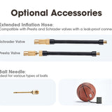 Nitecore EBP10 Portable Electric Pump - 144psi Max - Uses Built-in 14.8V 8.88Wh Li-ion Battery Pack