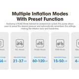 Nitecore EBP10 Portable Electric Pump - 144psi Max - Uses Built-in 14.8V 8.88Wh Li-ion Battery Pack