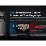 Nitecore EDC23 Saber USB-C Rechargeable LED Flashlight - 2500 Lumens - 2 x NiteLab UHi 25 - Uses Built-in 1500mAh Li-ion Battery Pack