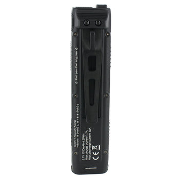Nitecore EDC25 USB-C Rechargeable LED Flashlight - 3000 Lumens - 2 x NiteLab UHi 20 - Uses Built-in 1700mAh Li-ion Battery Pack