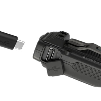 Nitecore EDC25 USB-C Rechargeable LED Flashlight - 3000 Lumens - 2 x NiteLab UHi 20 - Uses Built-in 1700mAh Li-ion Battery Pack