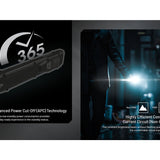 Nitecore EDC27 UHi USB-C Rechargeable LED Flashlight - 3100 Lumens - NiteLab UHi 20 - Uses Built-in 3.7V 1700mAh Li-ion Battery Pack