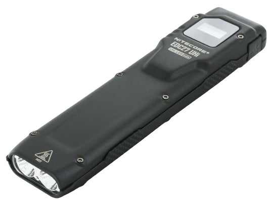 Nitecore EDC27 Flashlight - Angled View of Front