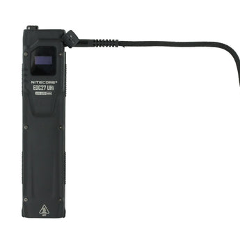 Nitecore EDC27 UHi USB-C Rechargeable LED Flashlight - 3100 Lumens - NiteLab UHi 20 - Uses Built-in 3.7V 1700mAh Li-ion Battery Pack