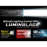 Nitecore EDC29 USB-C Rechargeable LED Flashlight - 6500 Lumens - 2 x NiteLab UHi 20 - Uses Built-in 2500mAh Li-ion Battery Pack