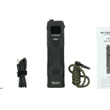 Nitecore EDC29 USB-C Rechargeable LED Flashlight - 6500 Lumens - 2 x NiteLab UHi 20 - Uses Built-in 2500mAh Li-ion Battery Pack