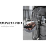 Nitecore EDC31 USB-C Rechargeable LED Flashlight - 3500 Lumens - NiteLab 9-Core UHi 20 - Uses Built-in 3800mAh Li-ion Battery