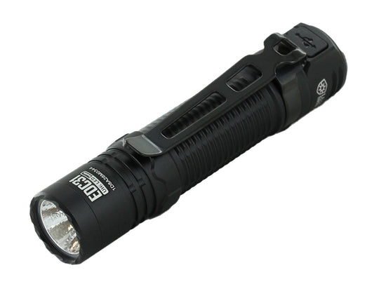 Nitecore EDC31 USB-C Rechargeable LED Flashlight - 3500 Lumens - NiteLab 9-Core UHi 20 - Uses Built-in 3800mAh Li-ion Battery