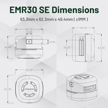 Nitecore EMR30-SE USB-C Portable Electronic Insect Repeller - Powered by a USB-C Source
