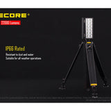 Nitecore FLS360 Rechargeable Field Lighting System and Optional Flight Case Kit - 22000 Lumens - CREE XM-L2 - Uses Built-in 600Wh Li-ion Battery Pack
