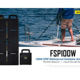 Nitecore FSP100W 100W ETFE Waterproof Foldable Solar Panel