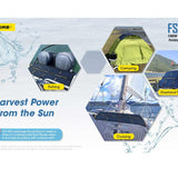 Nitecore FSP100W 100W ETFE Waterproof Foldable Solar Panel