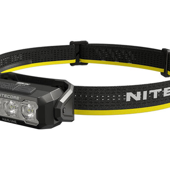Nitecore HA15-UHE LED Headlamp - 400 Lumens - 6 x NiteLab UHE - Includes 1 x AA