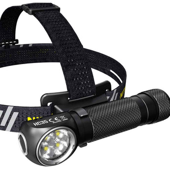 Nitecore HC35 Rechargeable LED Headlamp - 4 x CREE XP-G3 S3 - 2700 Lumens - Includes 1 x 21700