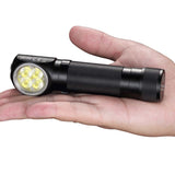 Nitecore HC35 Rechargeable LED Headlamp - 4 x CREE XP-G3 S3 - 2700 Lumens - Includes 1 x 21700