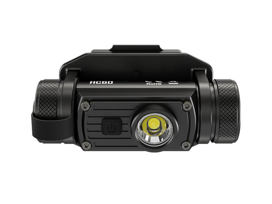 Nitecore HC60M Rechargeable LED Helmet Light - CREE XM-L2 U2 - 1000 Lumens - Includes 1 x 18650
