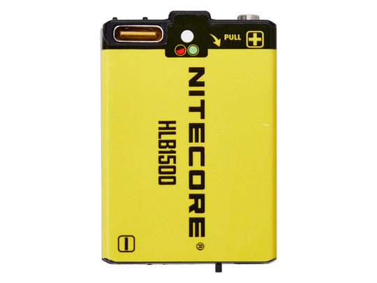 Nitecore HLB-1500 3.85V 1500mAh USB-C Rechargeable Li-ion Battery Pack for the UT27, Bubble, and HA13