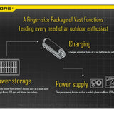 Nitecore Intellicharge F1 Smart Battery Charger for Li-ion, IMR Batteries
