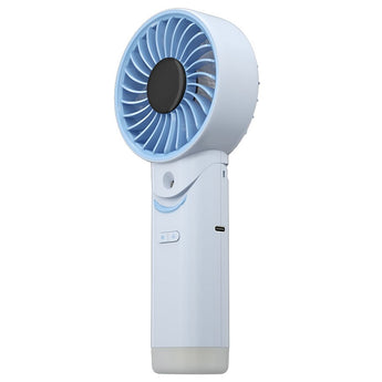 Nitecore Izz Cool 30 USB-C Rechargeable Handheld Misting Fan - Uses Built-in 3500mAh Li-ion Battery Pack - White or Blue