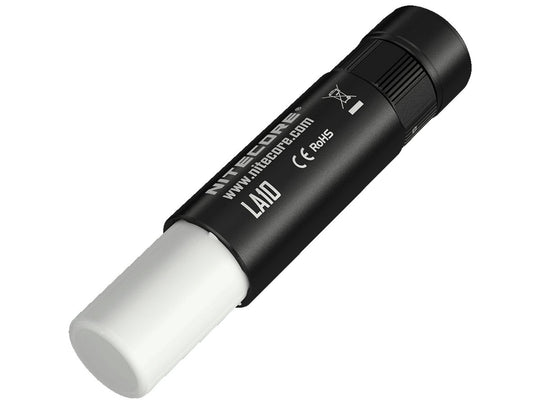 Nitecore LA10 CRI Mini Camp Light with Magnetic Tail - Nichia NVS L2198 LED - 85 Lumens - Uses 1 x AA