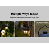 Nitecore LR40 USB-C Rechargeable LED Lantern - 100 Lumens - Uses Built-in 4000mAh Li-ion Battery Pack - in Army Green or White