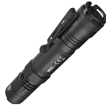 Nitecore Multitask Hybrid MH10 V2 USB-C Rechargeable Flashlight - CREE XP-L2 V6 LED - 1200 Lumens - Uses 1 x 21700 (Included) or 1 x 18650 or 2 x CR123As