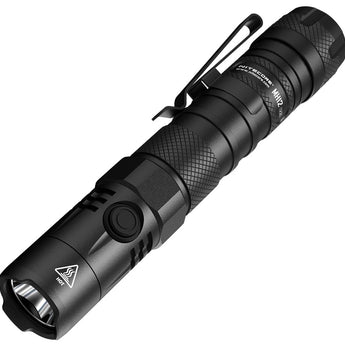 Nitecore Multitask Hybrid MH12 V2 USB-C Rechargeable Flashlight - CREE XP-L2 V6 LED - 1200 Lumens - Uses 1 x 21700 (Included) or 1 x 18650 or 2 x CR123As