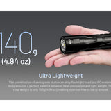 Nitecore MH15 USB-C Rechargeable Power Bank LED Flashlight - 2000 Lumens - Luminus SST40 - Uses Built-in 5000mAh Li-ion Battery Pack