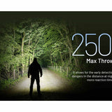 Nitecore MH15 USB-C Rechargeable Power Bank LED Flashlight - 2000 Lumens - Luminus SST40 - Uses Built-in 5000mAh Li-ion Battery Pack