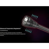 Nitecore MH40 Pro LED Flashlight - 3500 Lumens - NiteLab Uhi 40 Max - Includes 1 x NBP100R Li-ion Battery Pack