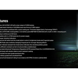 Nitecore MH40 Pro LED Flashlight - 3500 Lumens - NiteLab Uhi 40 Max - Includes 1 x NBP100R Li-ion Battery Pack