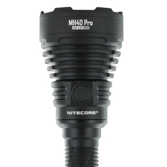 Nitecore MH40 Pro LED Flashlight - 3500 Lumens - NiteLab Uhi 40 Max - Includes 1 x NBP100R Li-ion Battery Pack