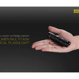 Nitecore Multitask MT10C LED Flashlight Kit - CREE XM-L2 U2 LED - 920 Lumens - Includes 1 x CR123A and 1 x LMA1 Helmet Clip