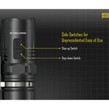 Nitecore Multitask MT10C LED Flashlight Kit - CREE XM-L2 U2 LED - 920 Lumens - Includes 1 x CR123A and 1 x LMA1 Helmet Clip