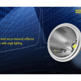 Nitecore Multitask MT10C LED Flashlight Kit - CREE XM-L2 U2 LED - 920 Lumens - Includes 1 x CR123A and 1 x LMA1 Helmet Clip