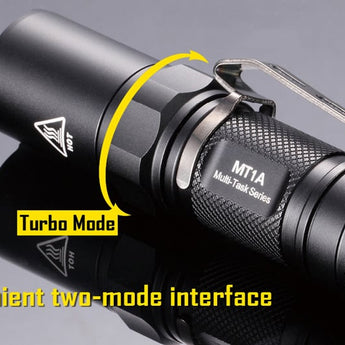 Nitecore Multitask MT1A Flashlight - CREE XP-G2 R5 LED - 180 Lumens - Uses 1 x AA
