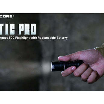 Nitecore Multitask MT1C Pro LED Flashlight - NiteLab UHi 20 - 1000 Lumens - Includes 1 x 18350 with Built-in USB-C Charging Port