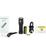 Nitecore Multitask MT1C Pro LED Flashlight - NiteLab UHi 20 - 1000 Lumens - Includes 1 x 18350 with Built-in USB-C Charging Port